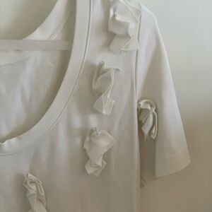COS summer cream top